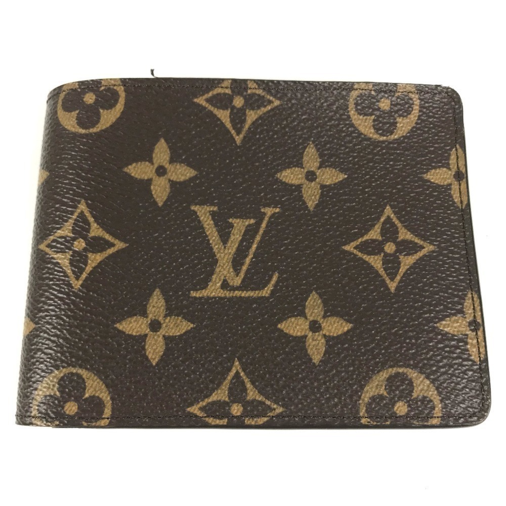 LOUIS VUITTON M60895 Monogram Portefeuille Multiple Current Model Billfold Wa...